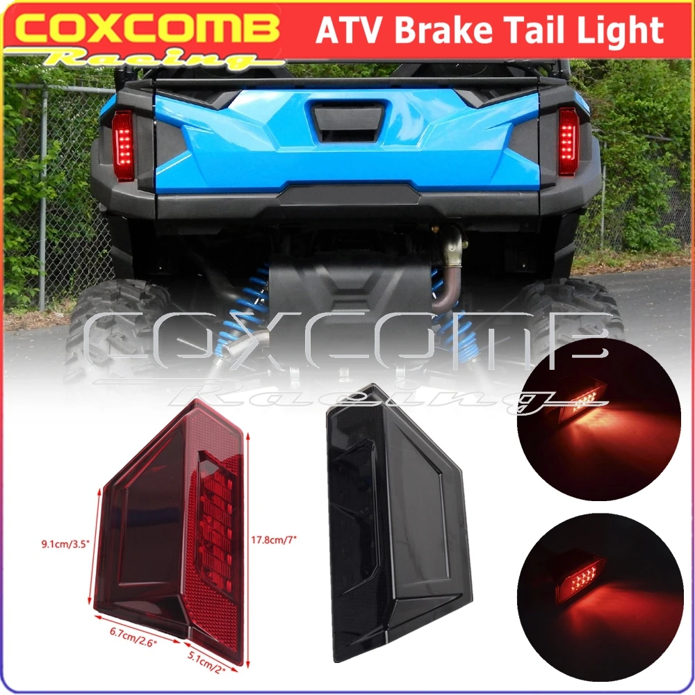 

Аксессуары UTV светодиодный ная задняя лампа, стоп-сигнал, задний фонарь, стоп-сигнал для Polaris Ranger General CREW 570 900 1000 PRO XD XP 4P 2013-20