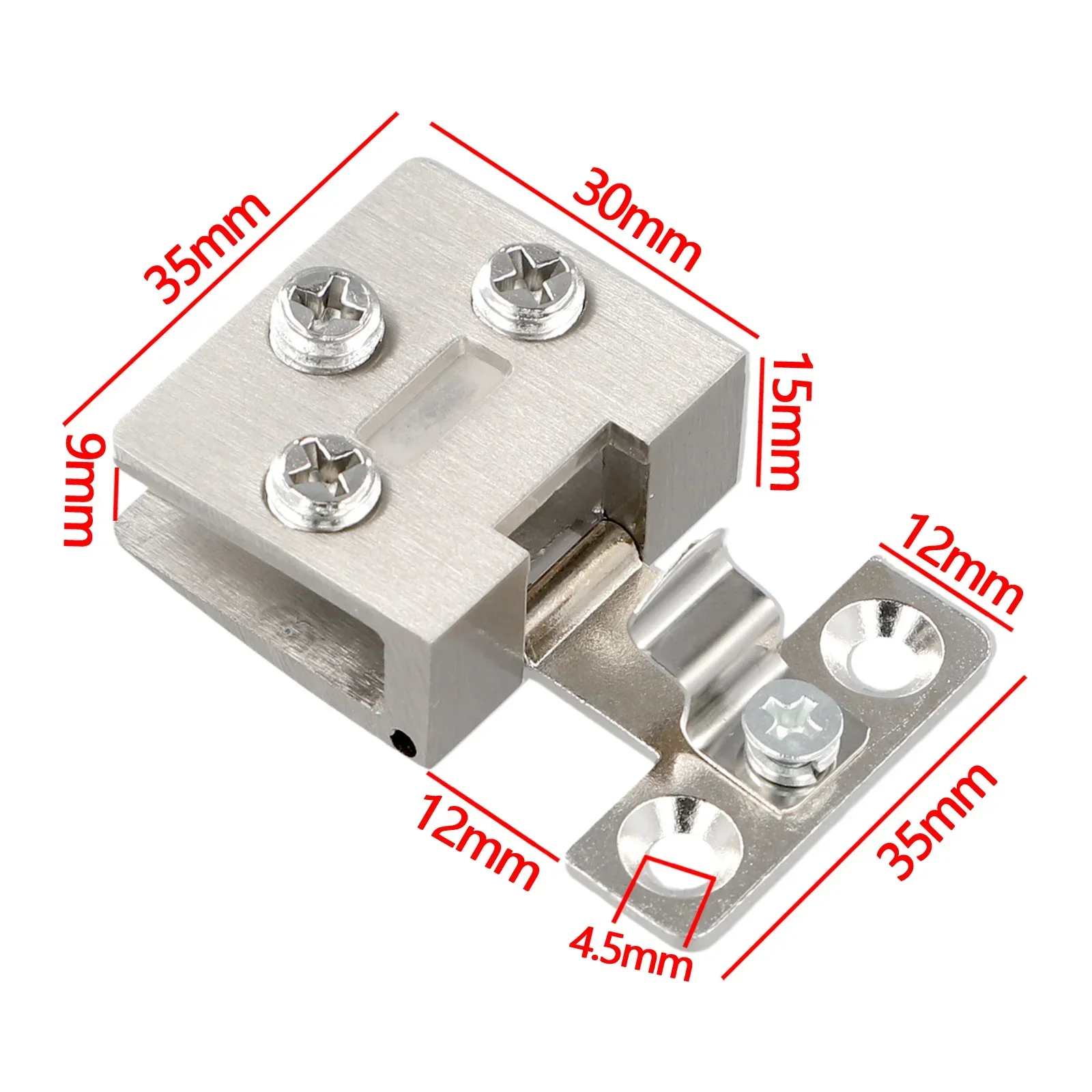 

Стеклянная дверная петля 5-7 мм