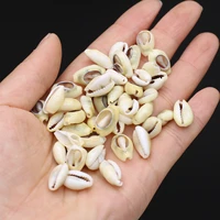 natural shell conch beads oval cowry cowrie loose spacer bead for jewelry making tribal bracelet necklace crafts accessories