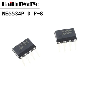 10PCS DIP-8 NE5534 NE5534P 5534P NE5534 5534 DIP8 Timers New Original IC Amplifier Chip Good Quality Chipset