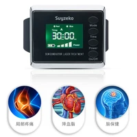 650nm bio laser lower blood pressure medical pain relief physical therapy relieve diabetes portable watch