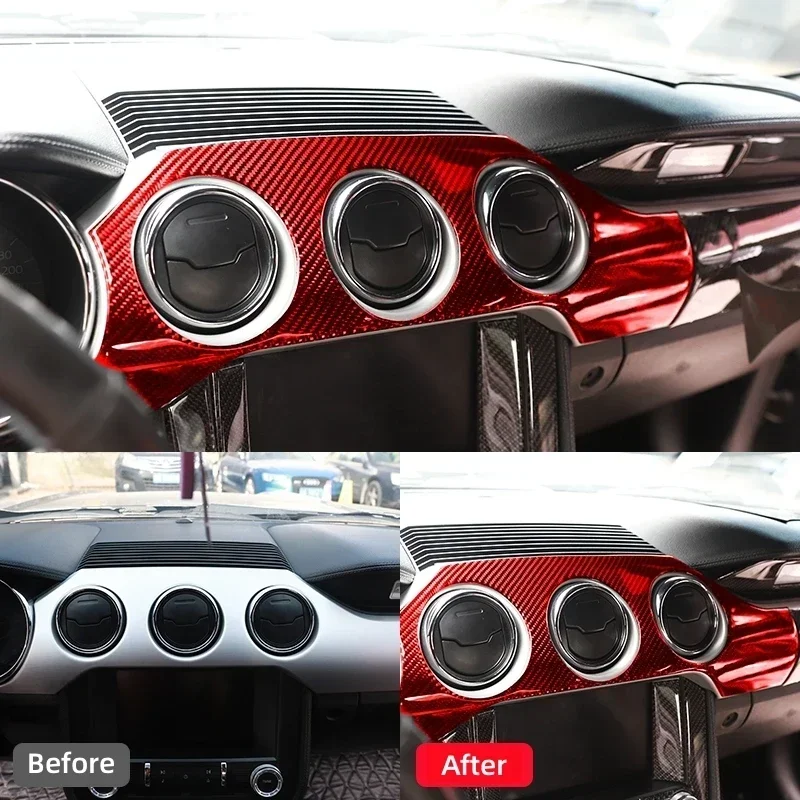 Аксессуары для Ford Mustang GT 2015-2021 внутренняя панель автомобильной приборной панели