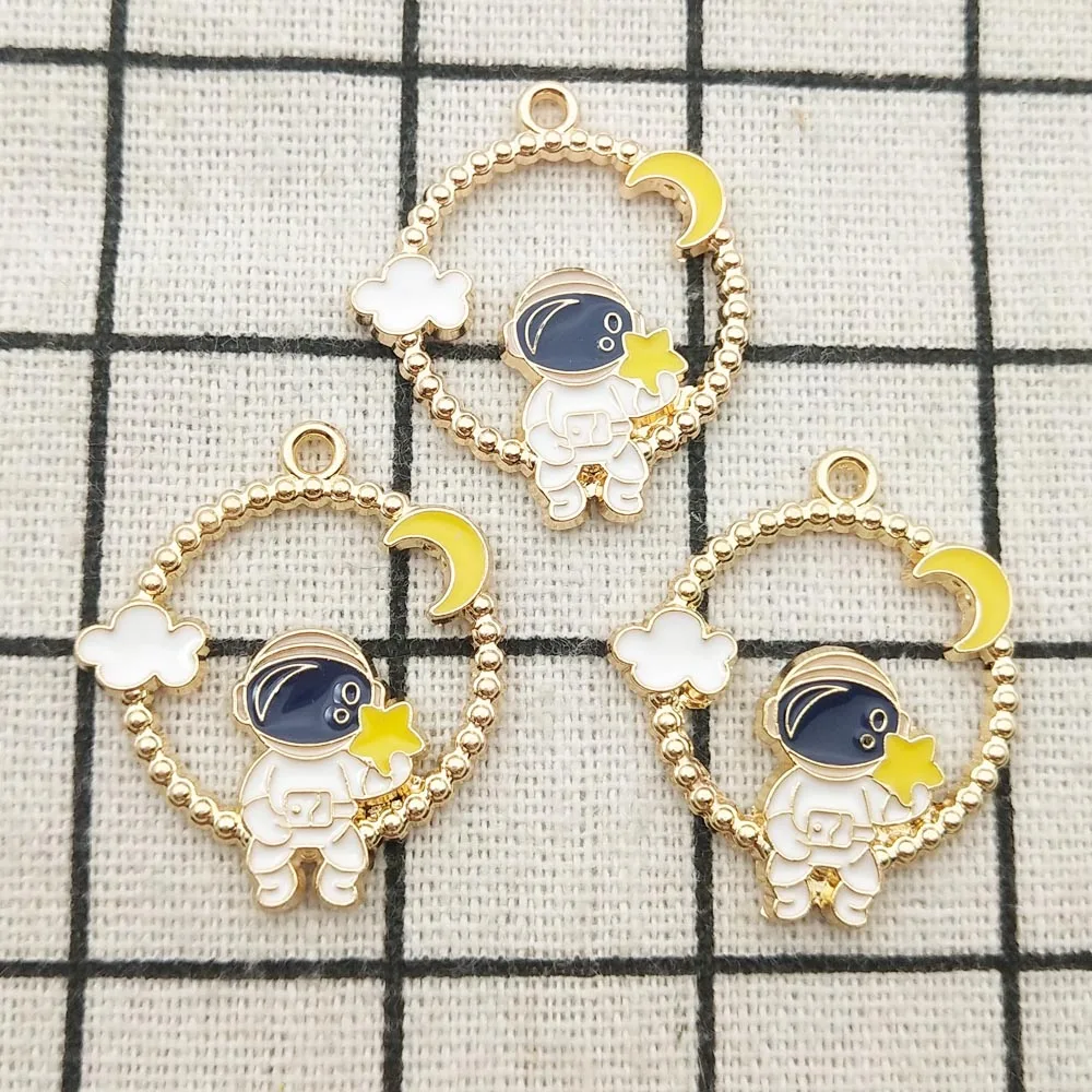 

10 шт., эмалевые подвески для ювелирных изделий, 26 х31 мм