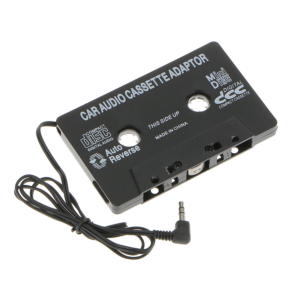 

Universal Car Cassette Tape Converter 3.5mm AUX Audio Cable Travel Adapter for MP3 Player CD iPod Mobile Phone