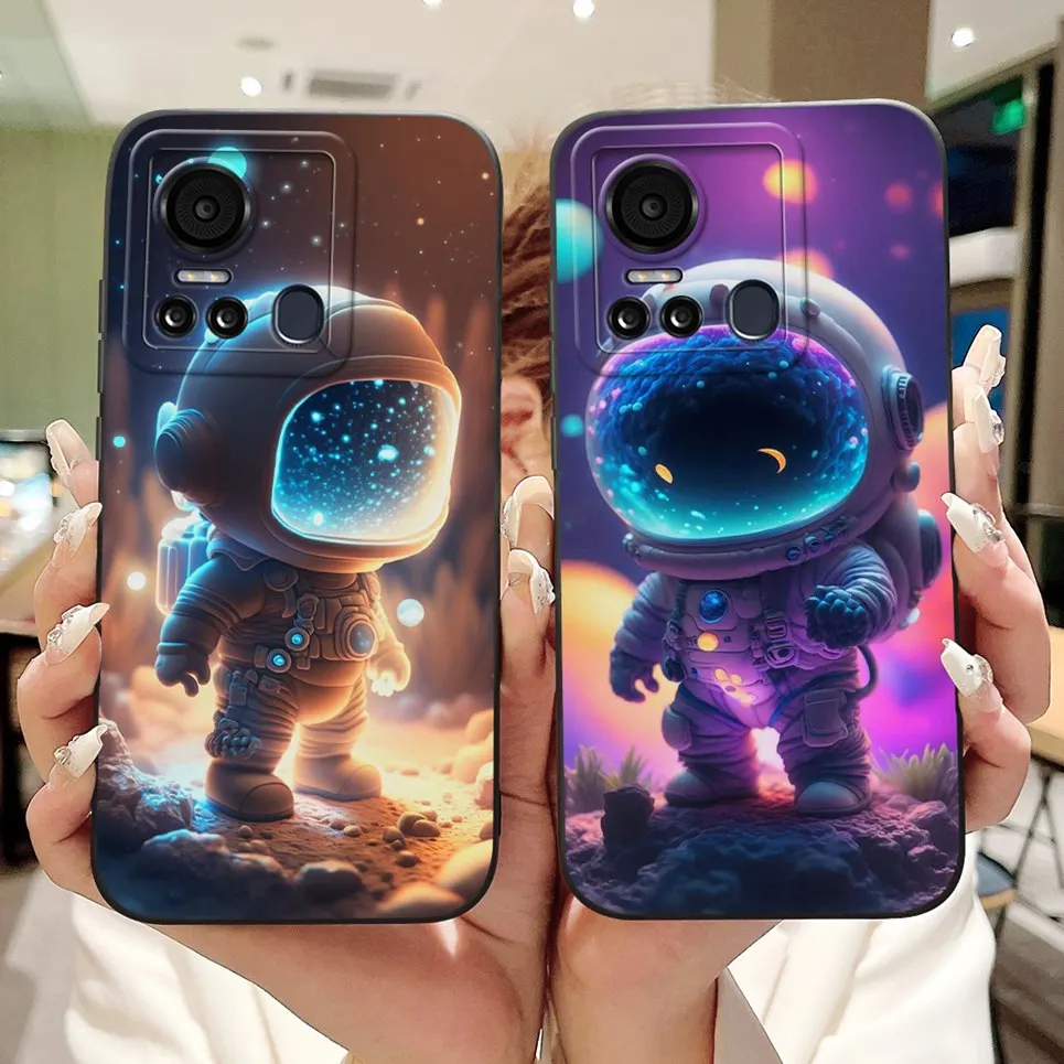 Фото Чехол для телефона Itel Vision 5 5+, чехол с милым мультяшным роскошным девчачьим чехлом для Itel Vision 5 Plus Itel S18 S18Pro, мягкий бампер №5