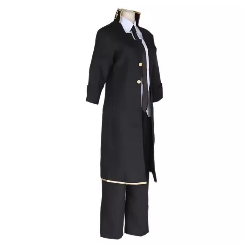 Аниме Ятогами Курох костюмы для косплея с пальто брюки рубашка галстук костюм