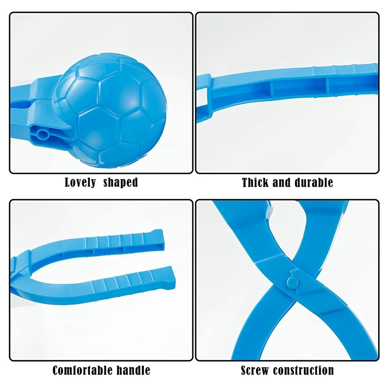 4 шт. Набор для изготовления снежных игрушек