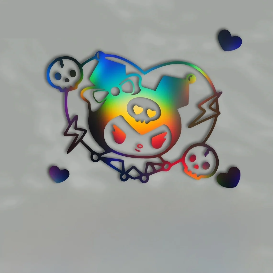 

Наклейка с милым странным эльфом из мультфильма, автомобиль, грузовик, лобовое стекло, ноутбук, винил, наклейка, аксессуары, персонализированная наклейка для девочек JDM