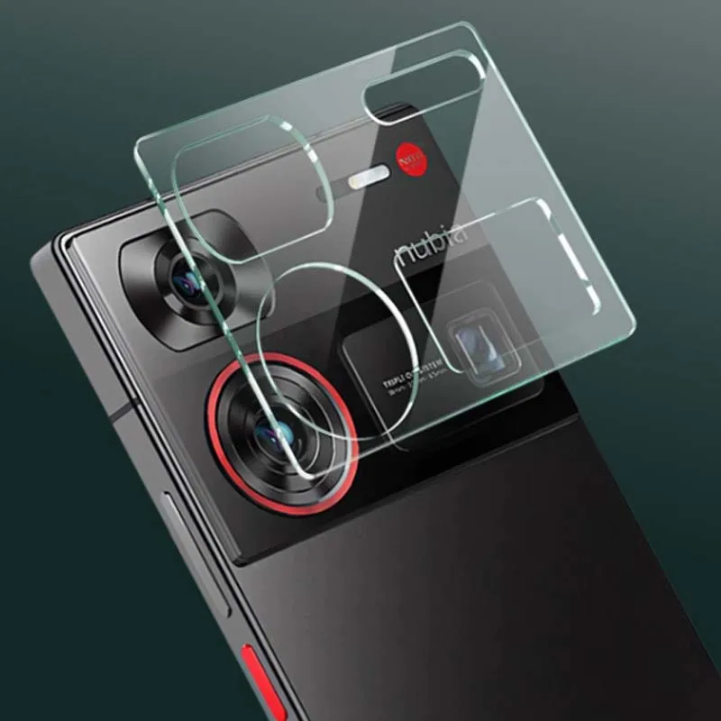 Фото Для ZTE nubia Z70S Ultra камера безель крышка против царапин закаленное стекло прозрачная пленка Har тонкая полая защитная крышка для объектива наклейка №4