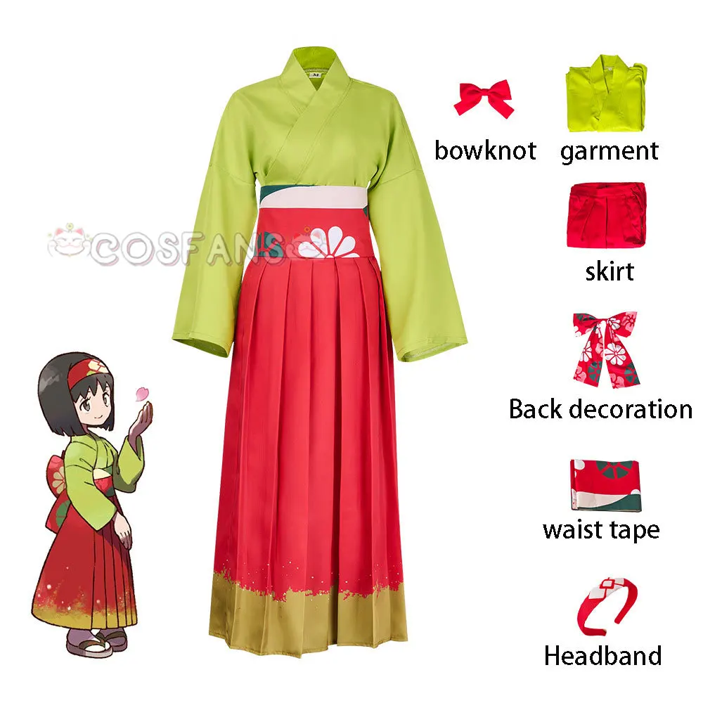 Хэллоуин Игра Сокровище Kemeng Cos Костюм Lijia аниме Любящая природу Большая Мисс