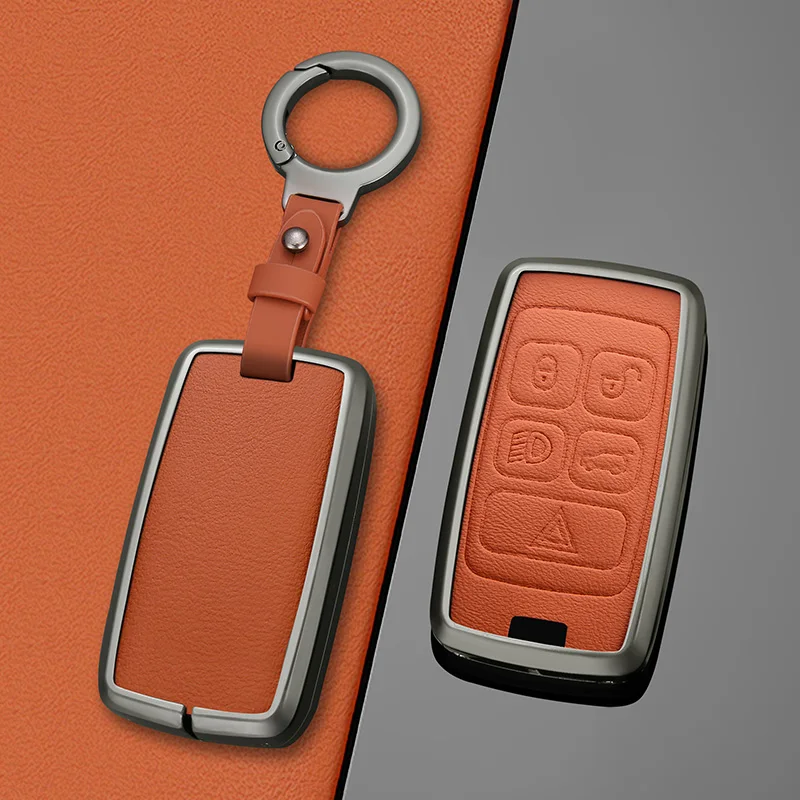 Чехол для автомобильного ключа, подходящий для Land Rover Defender 110, Range Rover Evoque, L Starfire, Discovery 5, с застежкой для дистанционного ключа. (art.: 3920db997bcd2) - 3920db997bcd2