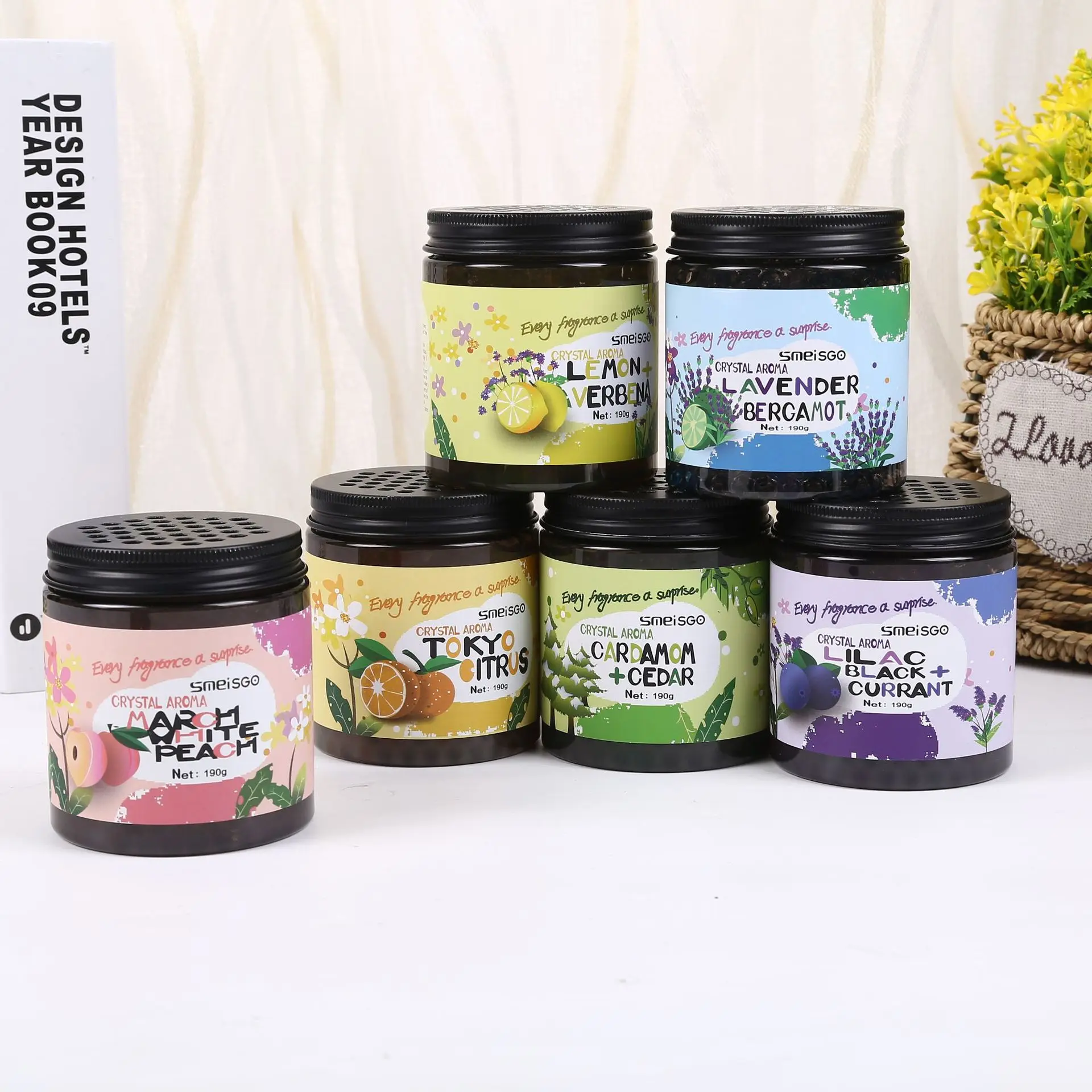 

Space crystal beads fragrance ball fire free fragrance ornaments wardrobe fragrance household odor dispelling