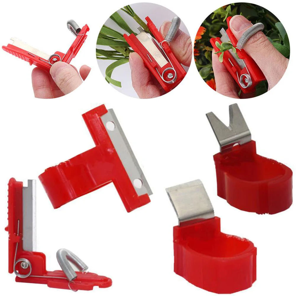 

1x Multifunction Garden Pruner Fruit Picking Device Fruit Plant Pruning Safe Blade Cutting Separator Blade Rings Finger Protecto