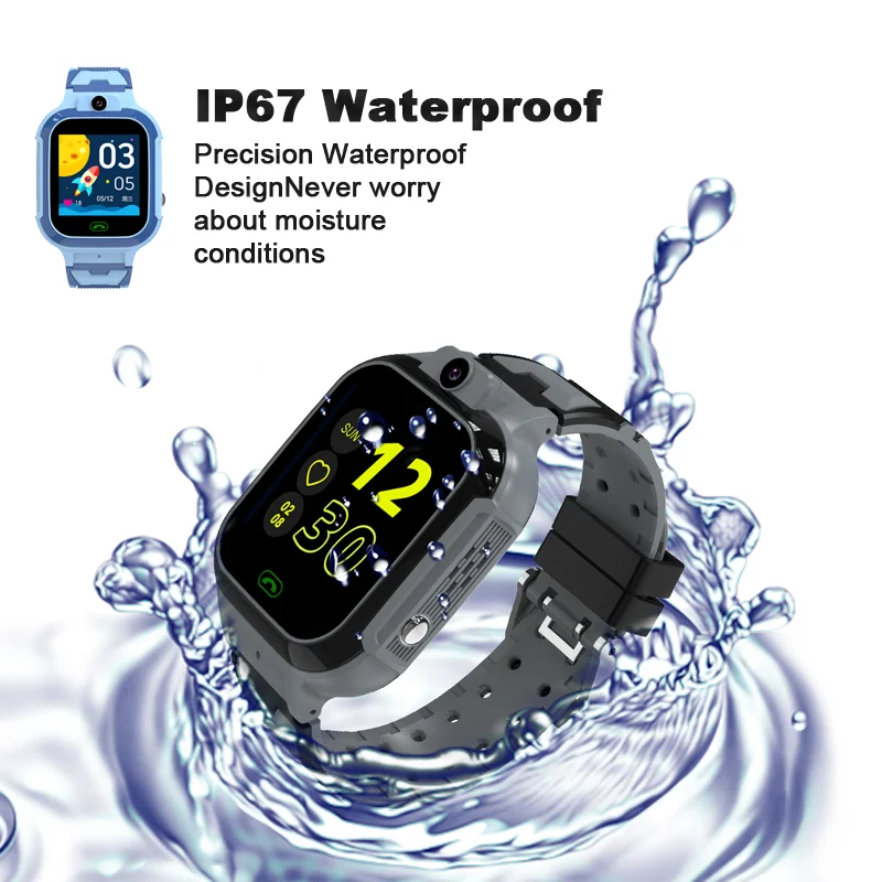 Детские Водонепроницаемые Смарт-часы с функцией отслеживания местоположения