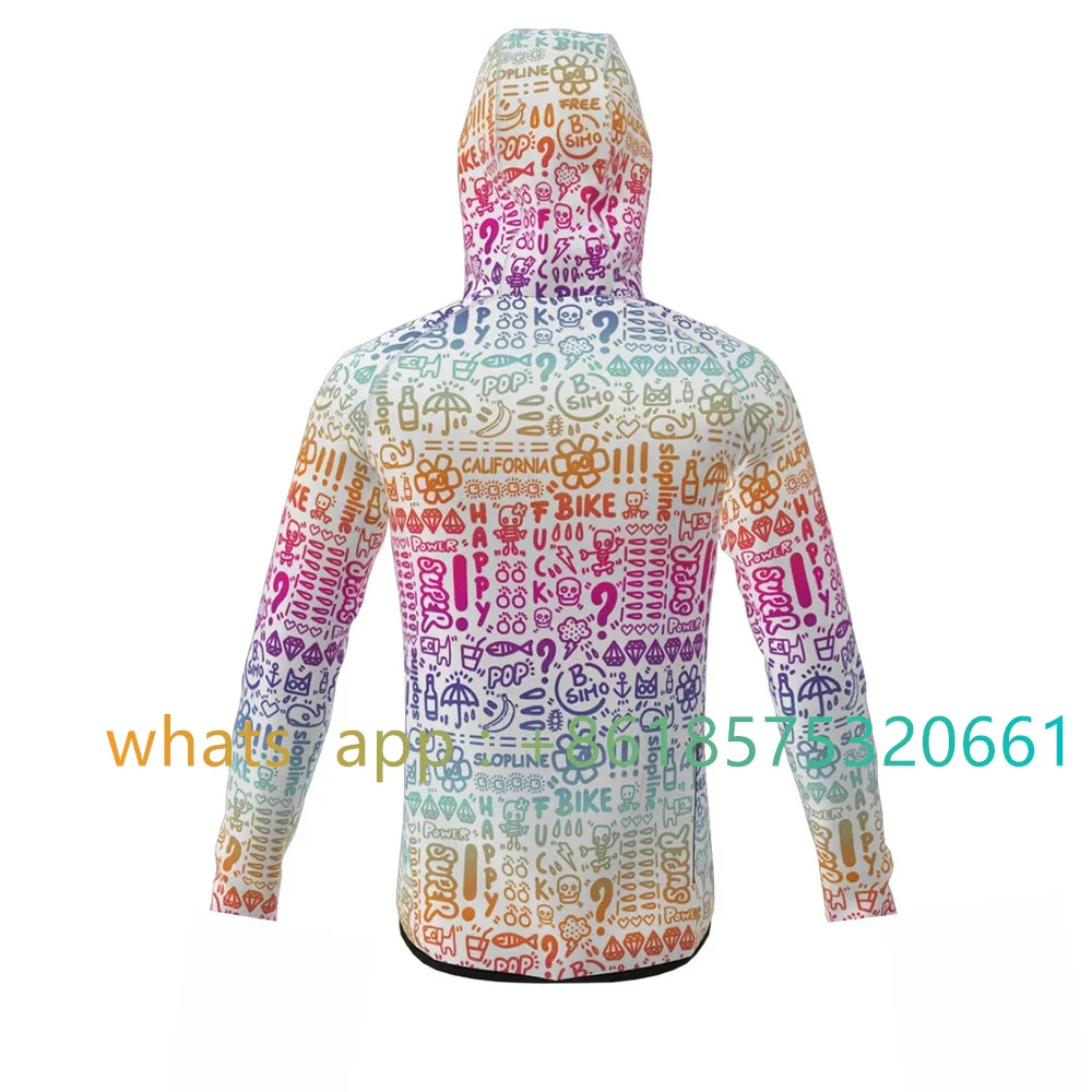 

Slopline Fishing Apparel Outdoor Long Sleeve T-shirt With Hood Sun Protection Breathable Angling Hooded Sweater Clothing 2023