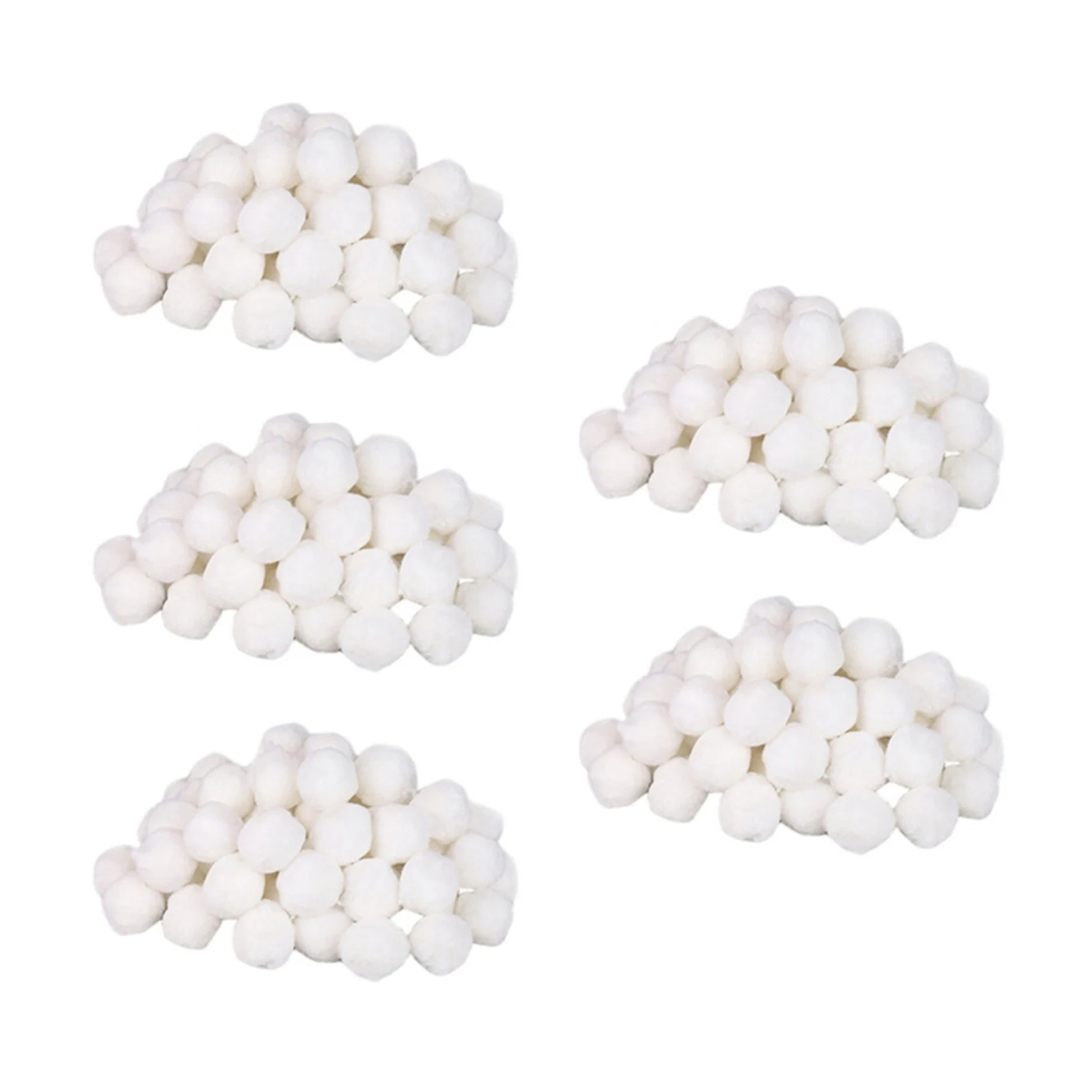 

5X Swimming Pools Filter Balls Portable Wet Dry Cotton Canister Clean Fish Tank Filter Material Water Purification Fiber