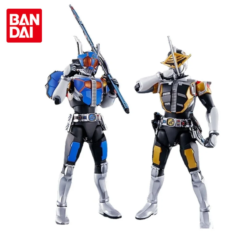 

BANDAI Genuine Figure-rise Kamen Rider Masked Rider DEN-O ROD FORM PLAT FORM AX FORM Anime Action Figure Toys Boys Kids Gifts