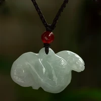 natural myanmar jadeite zodiac snake pendant simple pendant temperament jewellery fashion for women men lucky