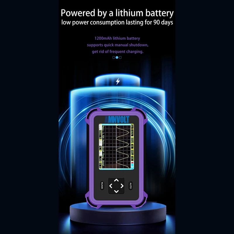 Портативный цифровой осциллограф PDS833 + комплект зондов 2 8-дюймовый экран