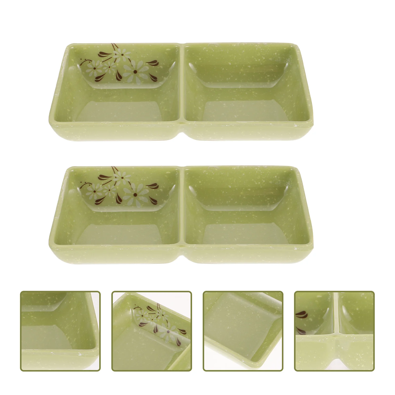 

2Pcs Bowl Soy Sauce Container Soy Sauce Bowl Tiny Bowls Dip Bowls Set Condiment Dishes Sauce Dish