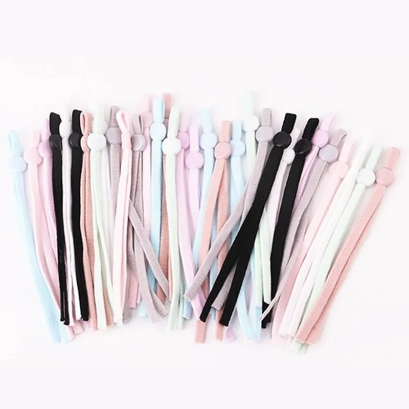 

Регулируемая пряжка для маски «сделай сам», 10/30/50 шт., 5 мм, эластичная лента для шитья