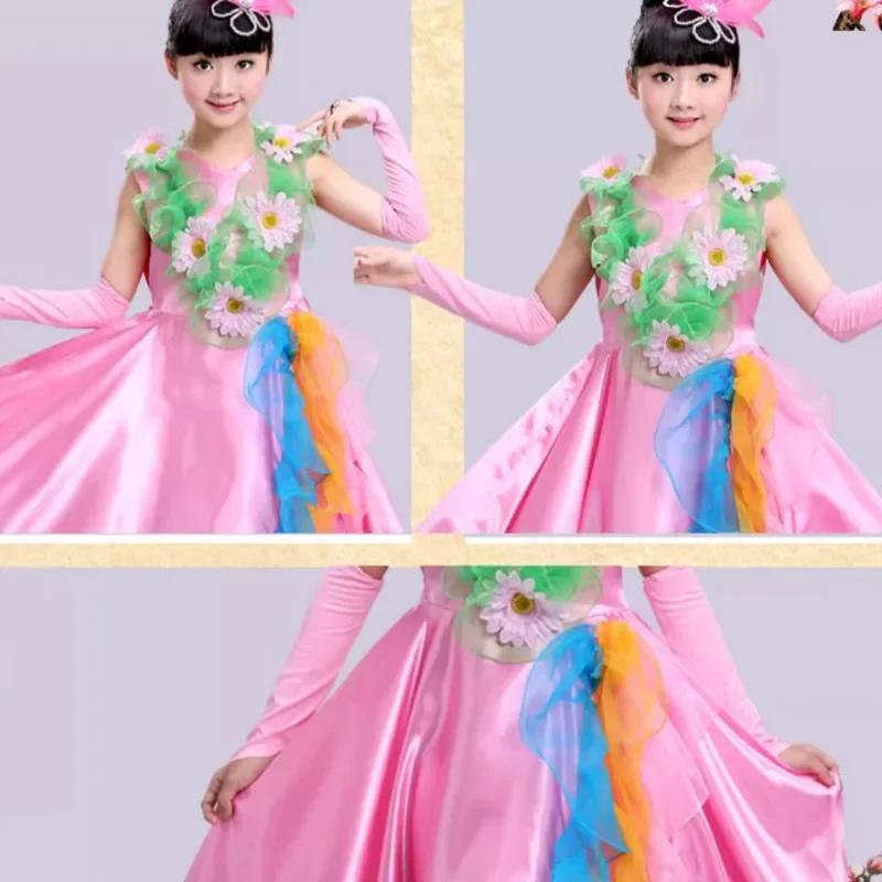 Женское длинное платье для танца живота 360 градусов