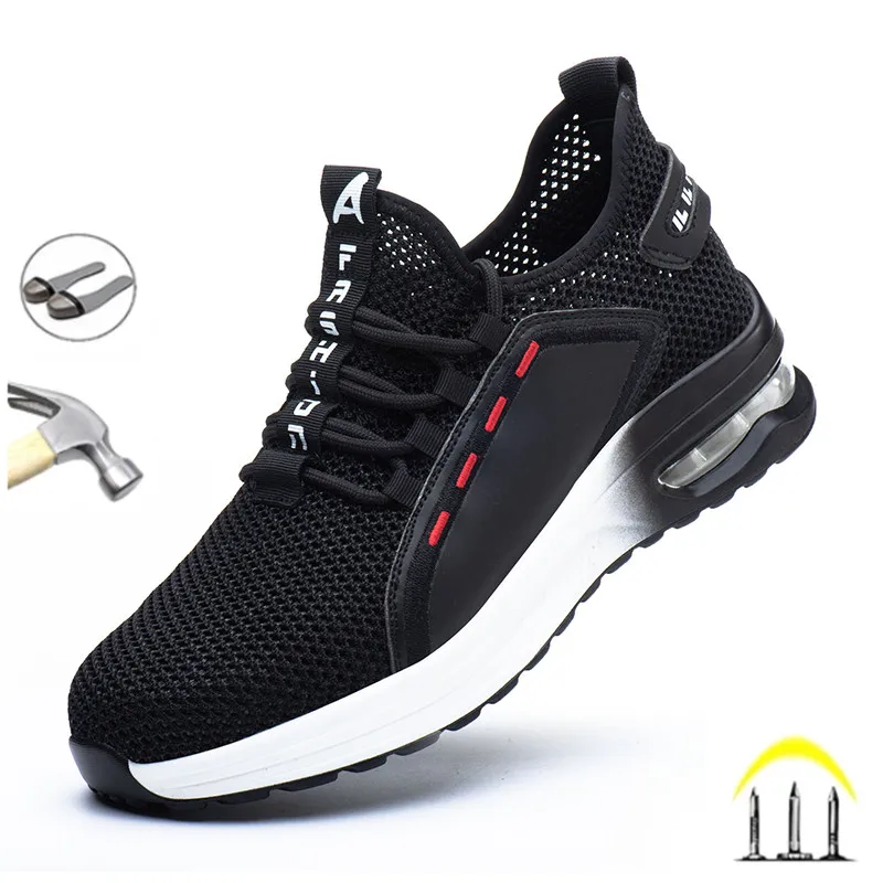 Мужские рабочие ботинки со стальным носком