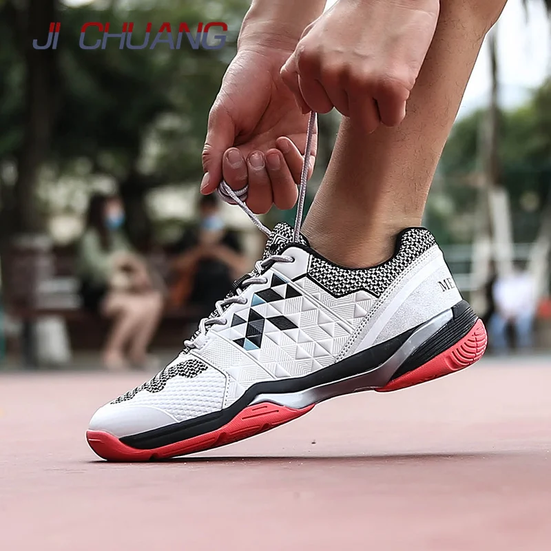 Volleyball Shoes Big Size 36-45 Anti Slip Tennis Shoes Light Weight Badminton Footwears Male Badminton Sneakers Men Sport Shoes