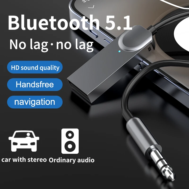 Kebidumei USB OTG 3 5 мм Aux Bluetooth адаптер конвертер автомобильные аксессуары