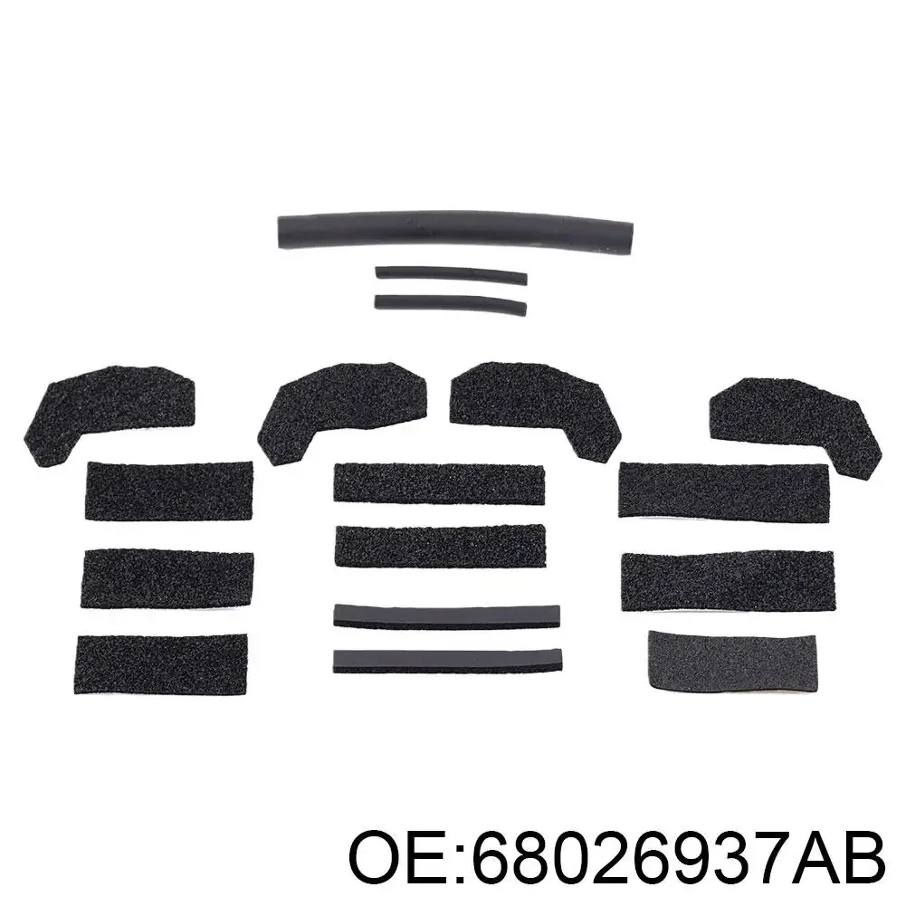 

Жесткий Комплект содержит различные уплотнения для ремонта утечек на крыше Ремонтный комплект для Jeep Wrangler JK 2007-2018 68026937AB Modifica W1T4