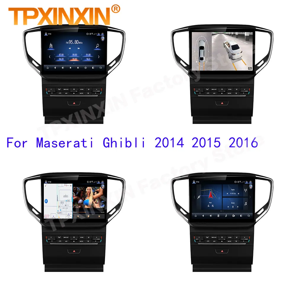 Обновленные 20 моделей 10 26 дюймов для Maserati ghiсот 2014 2015 2016 мультимедийный