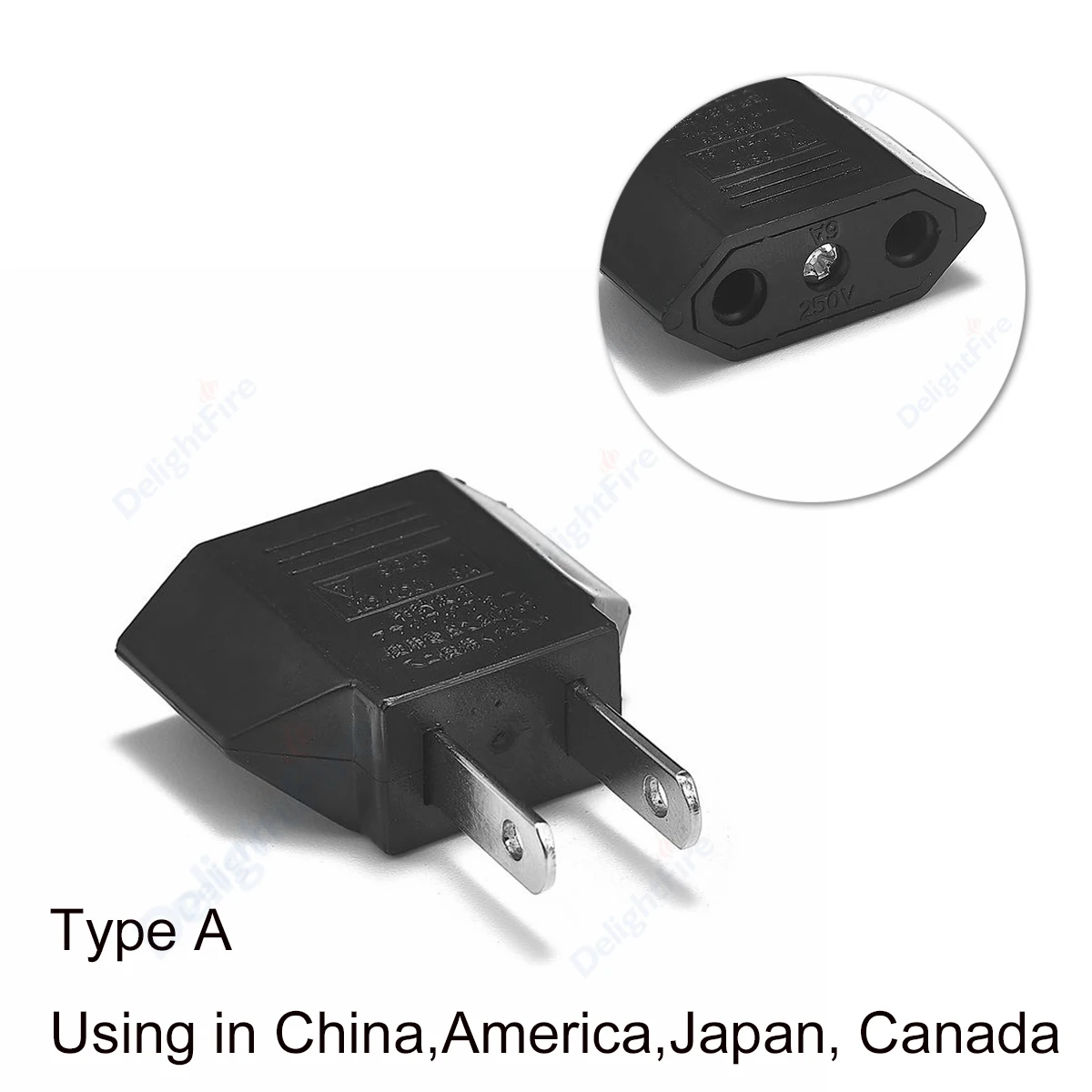 1pcs US Power Socket Electrical Adapter Euro European EU To US Japan Plug Power Adaptor Converter Electric AC Outlets