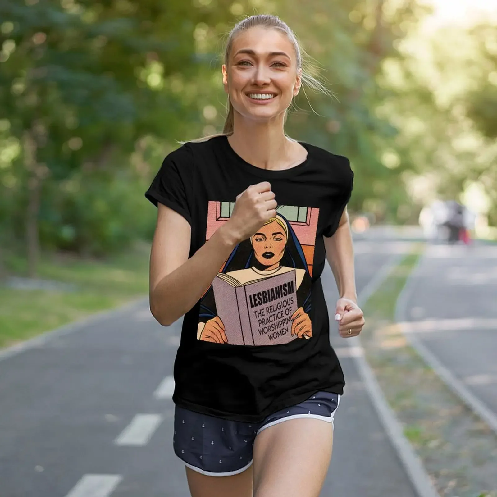 Футболка для лесбинизма винтажная эстетичная одежда большого размера тяжелая