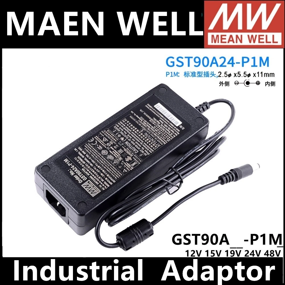 MEAN WELL GST90A12-P1M GST90A15-P1M GST90A19-P1M GST90A24-P1M GST90A48-P1M Meanwell переключение источника питания с