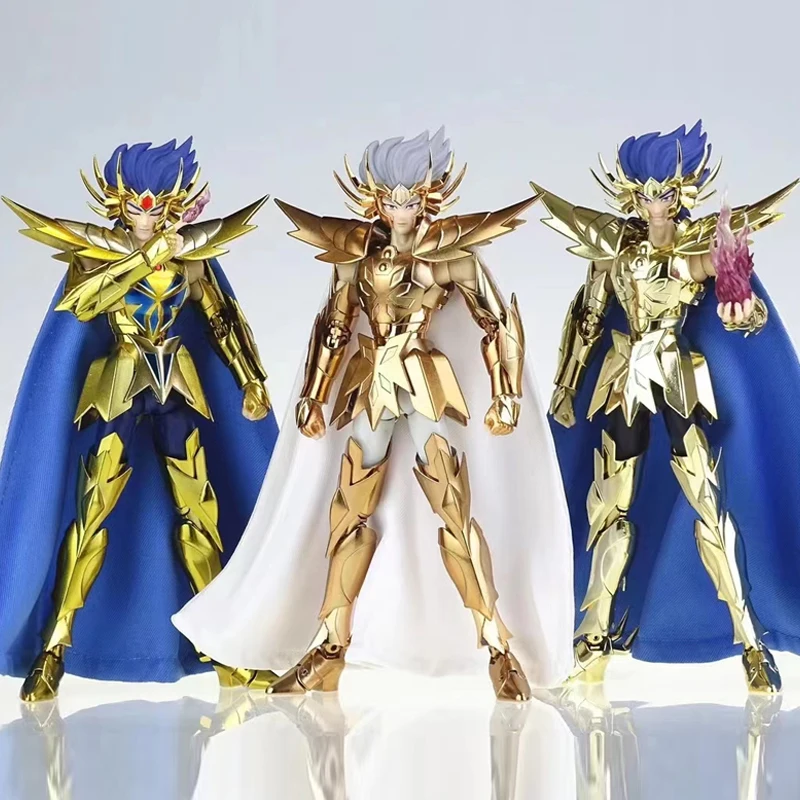 MST Saint Seiya Myth Cloth EXM/EX Metal Cancer Deathmask/Death Mask 24K/OCE Gold Knights of the Zodiac Action Figure