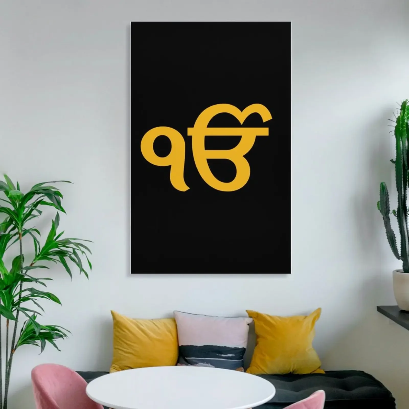 Картина на холсте ik onkar Аниме Фигурка Декор для комнаты плакаты