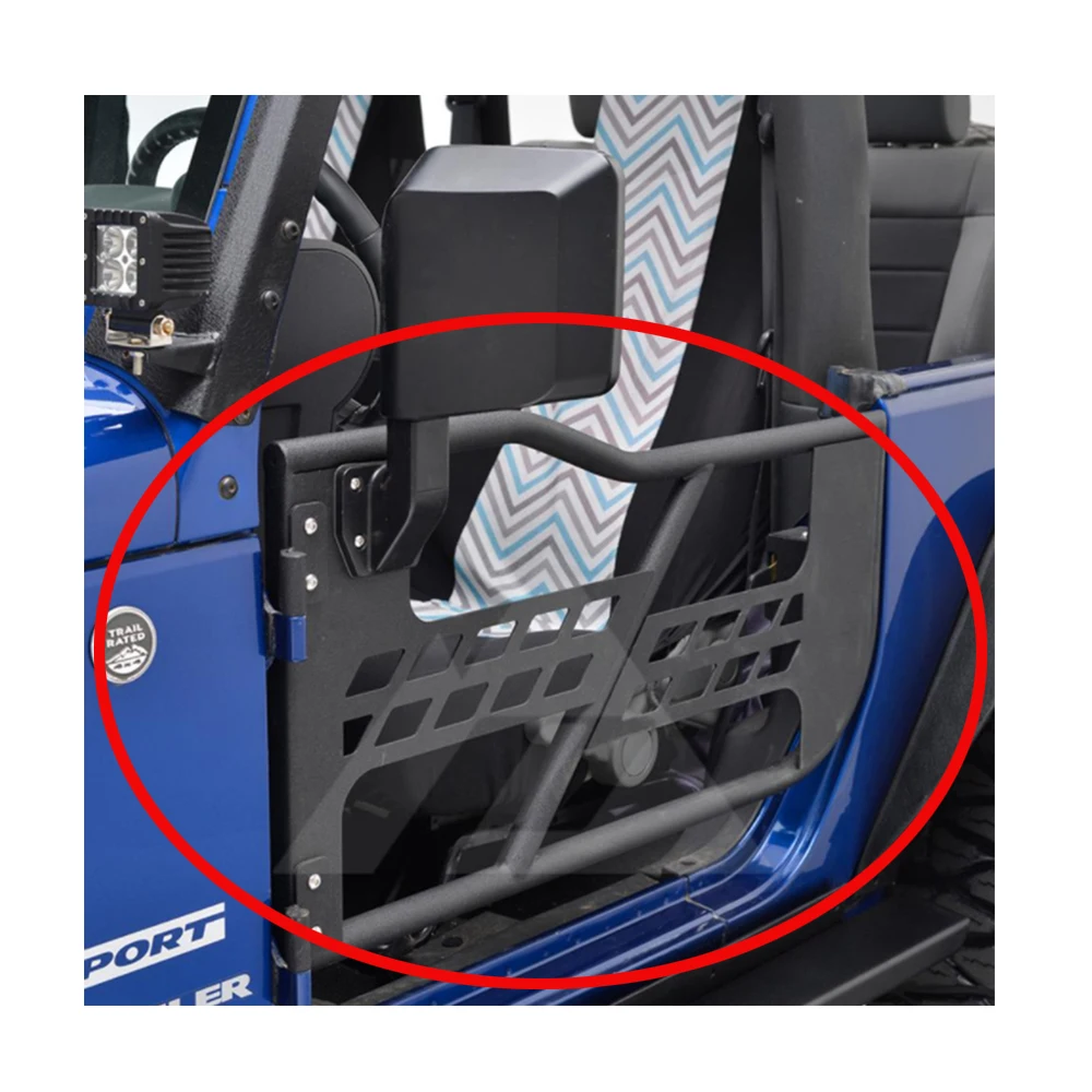 

Lantsun J197 for Jeep for wrangler jk half door 2 DOOR with mirror