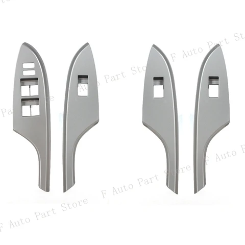 Для LHD для Toyota Corolla 2007 2008 2009 2010 2011 2012 2013, электрический переключатель управления подъемом окна, панель, крышка, рамка