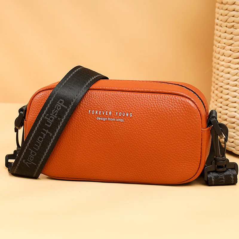 

Fashion Trend Crossbody Designer Handbags Women'S Genuine Leather Shell Casual Shoulder Bags For Girl Korean Cute Messenger Bag