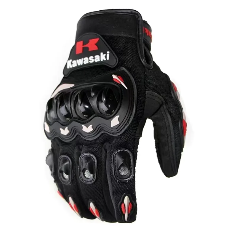 

Knight Kawasakis motorcycle gloves summer non-slip anti-fall riding equipment off-road racing training gloves four seasons