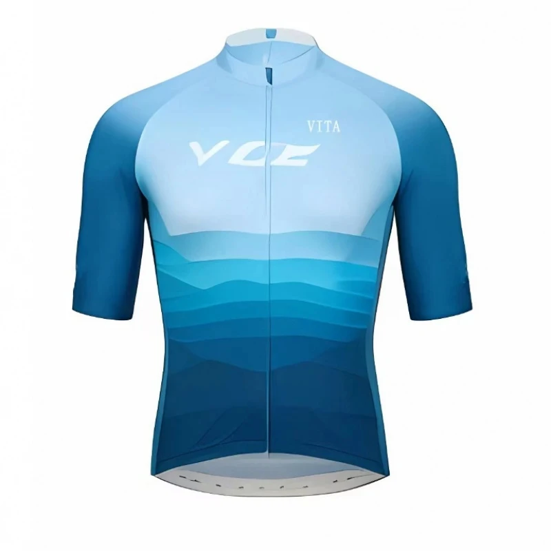 Мужская футболка для езды на мотоцикле VITA Road летняя дышащая велосипеде