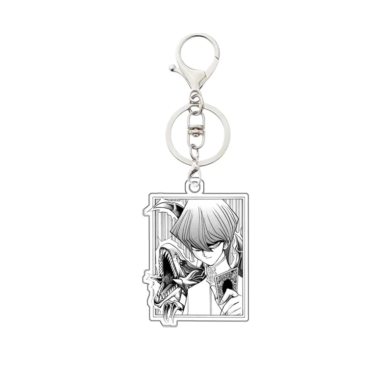 Фото Аниме-игра Yugioh Series Yugi Muto Tea Gardner, акриловый брелок, сделай сам, домашний креативный акриловый мешок, украшение, кулон, подарок 7 см №5