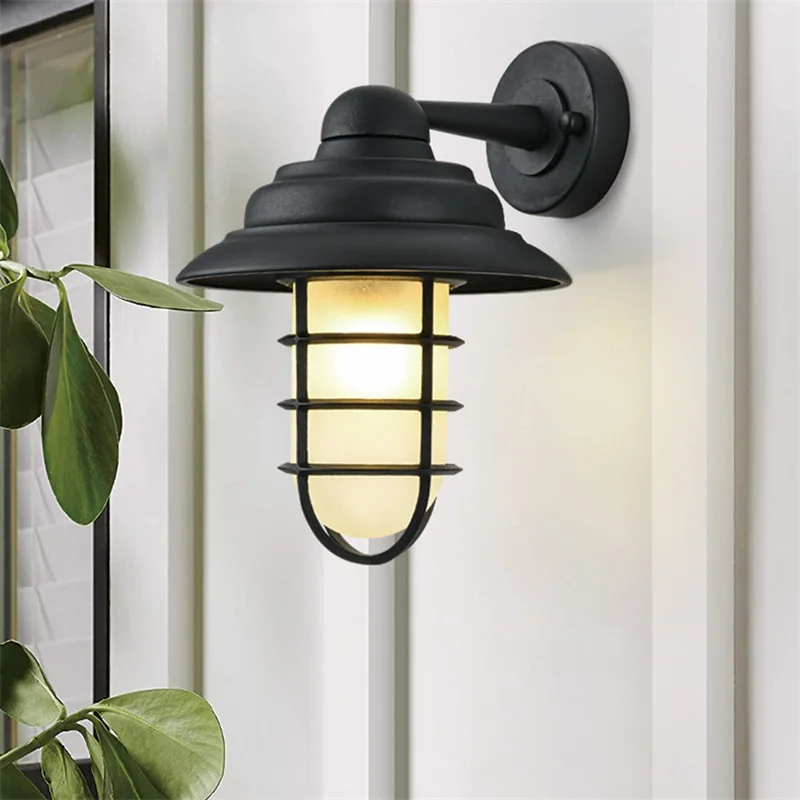 

Outdoor Wall Lamps Classical LED Lighting Waterproof IP65 Sconces For Home Porch Villa