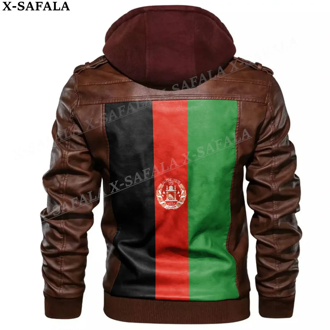 Мужская кожаная куртка с флисовой подкладкой из искусственной кожи