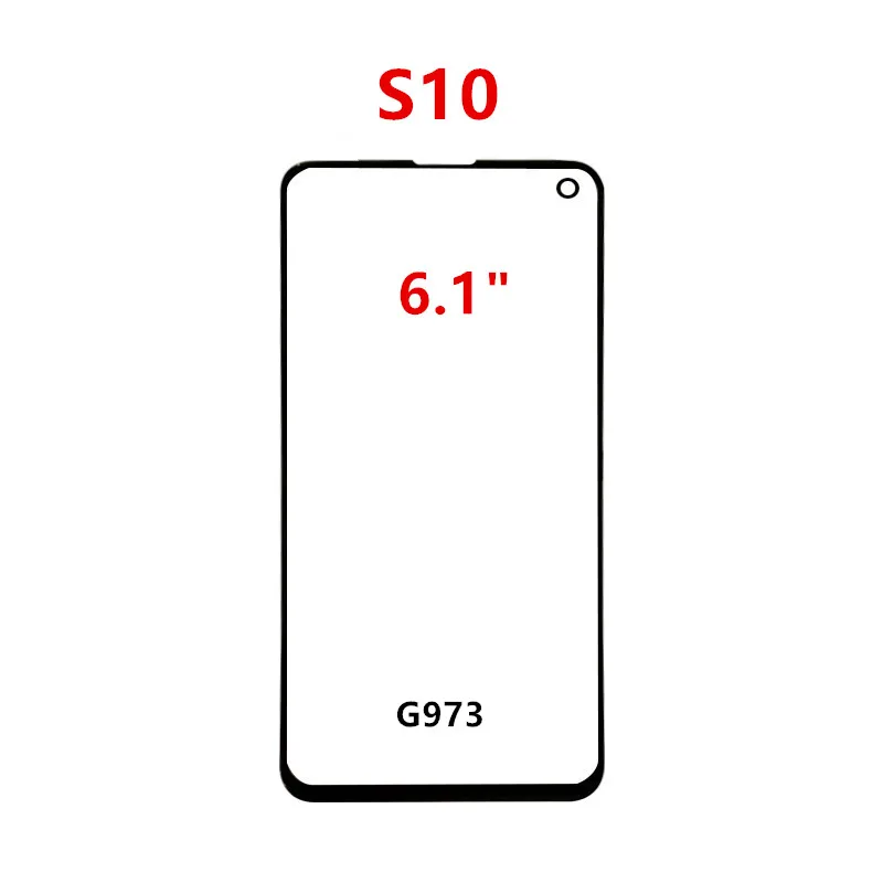 Сенсорный экран для Samsung Galaxy S10 5G S9 Plus S8 S10Plus S8Plus Out Стеклянный ЖК-экран на передней панели с OCA (art.: 3920cb1e2c299) - 3920cb1e2c299