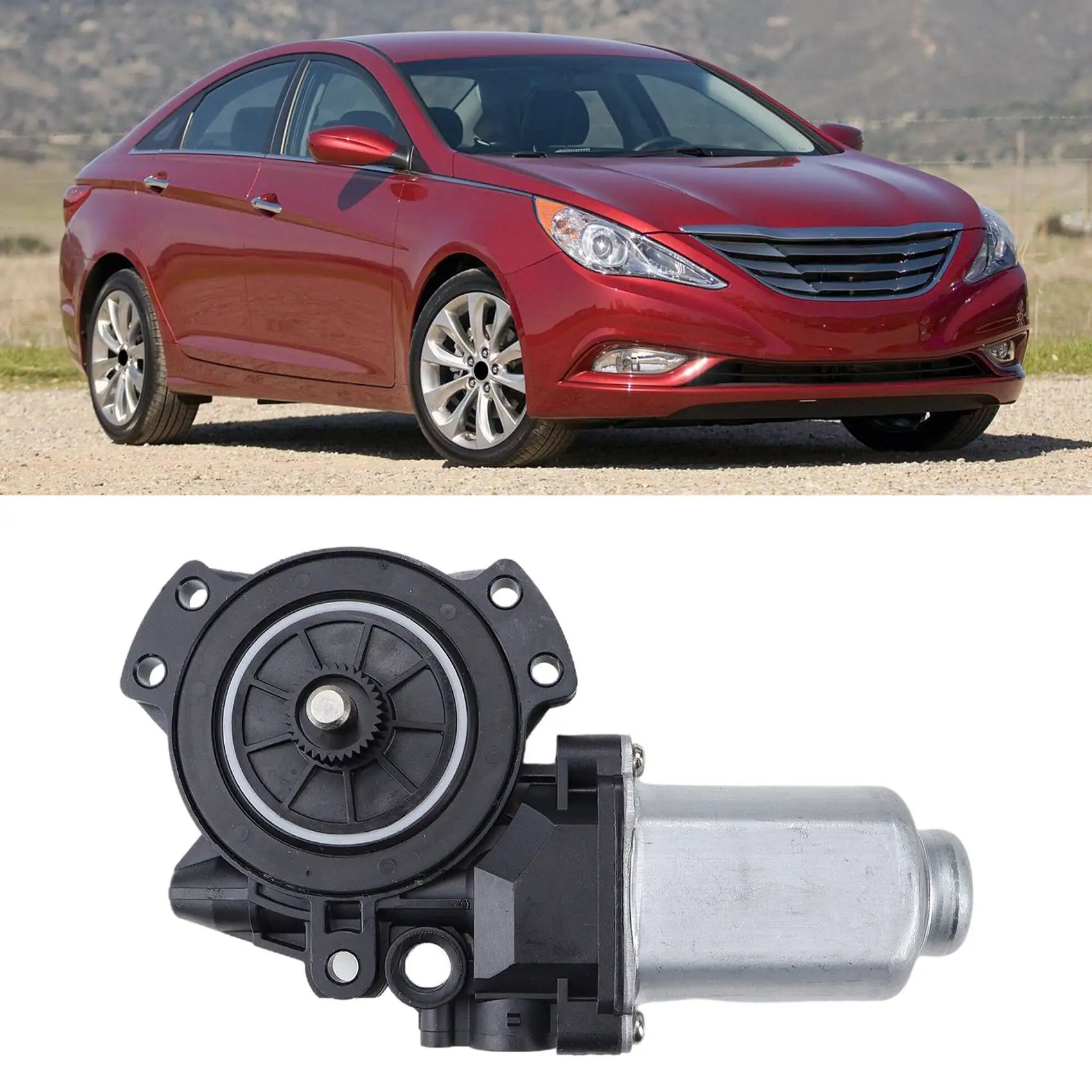 Автомобильный передний правый стеклоподъемник для Hyundai Sonata 2006-2010 82460-3K001