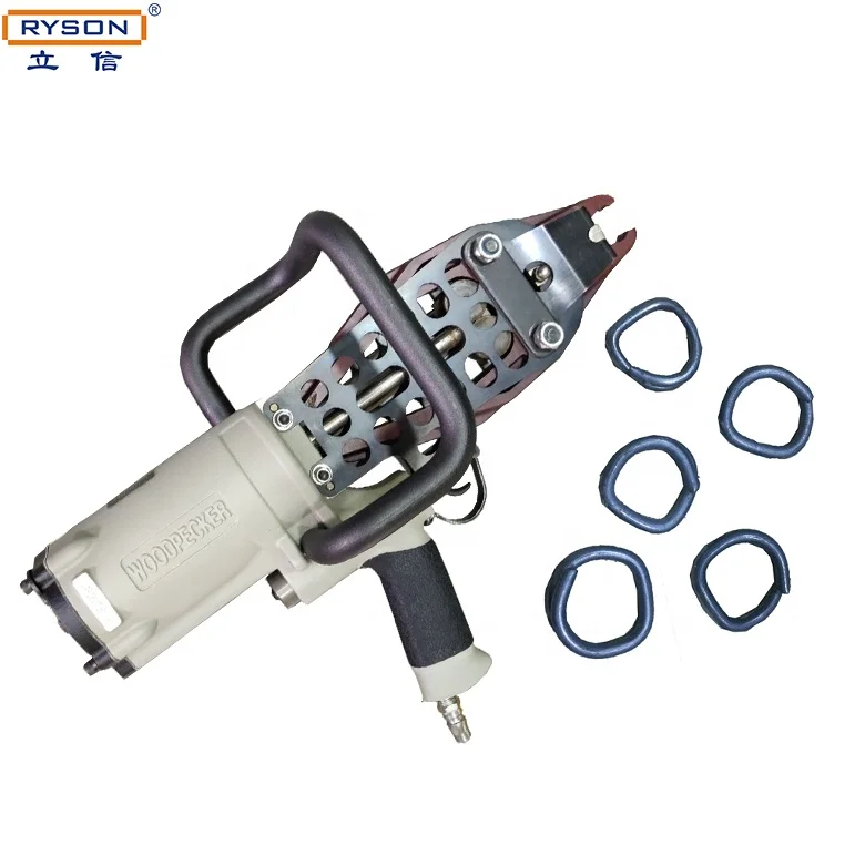 

Outdoor construction fence tools PFC50 pneumatic hog ring gun for welded gabion basket
