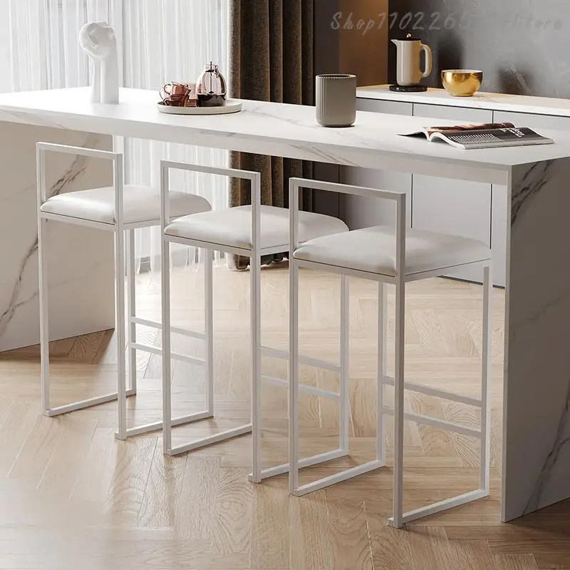 Барный стул современная простота бытовой высокий барный Средний остров спинка