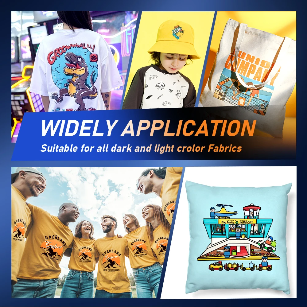 Принтер 333см XP600 DTF принтер A3 для переноса футболок машина печати с белыми