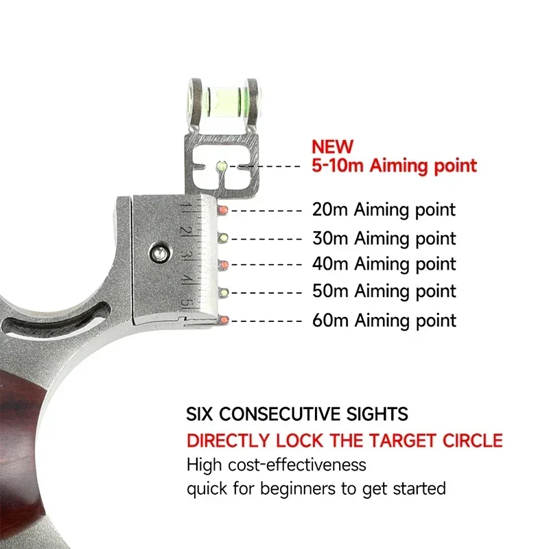 Лазерная Рогатка из нержавеющей стали 304 CNC 8020 для охоты на открытом воздухе Tirachinas